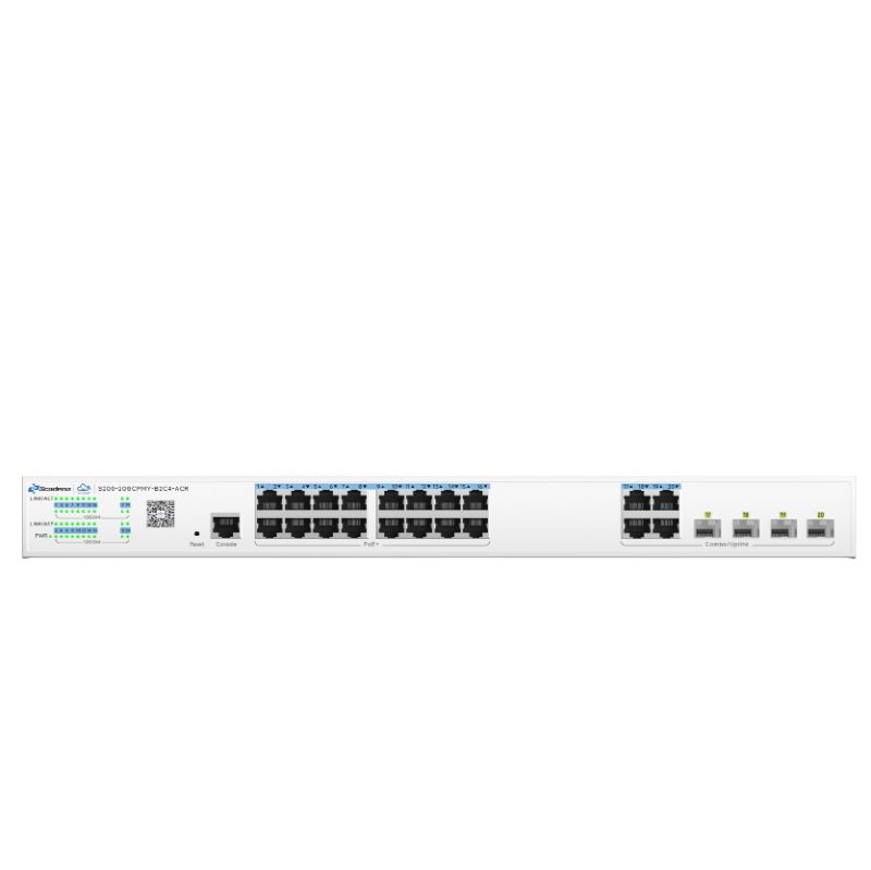 S200-20GCPMY-B2C4-ACR Management POE Switch